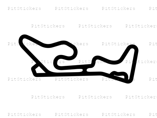 Abbeville France Race Circuit Sticker