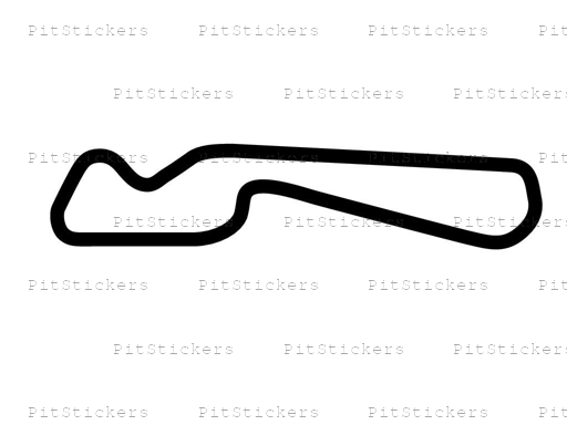 Arizona Motorsports Park West Circuit Sticker