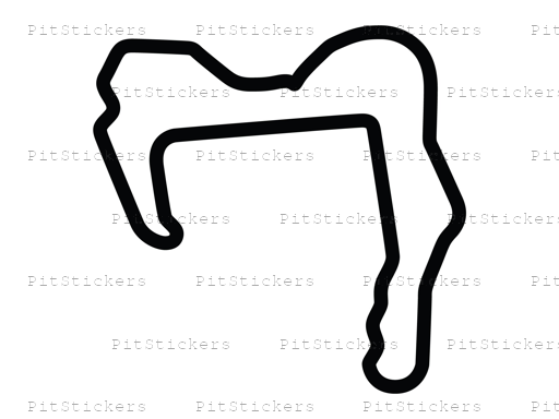 Buttonwillow Raceway Park #13 Sticker