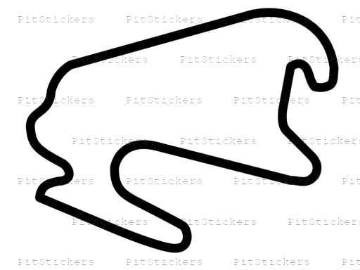 EuroSpeedway Lausitz 3.4km Circuit Sticker