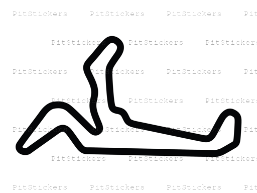 High Plains Raceway Full Course Sticker