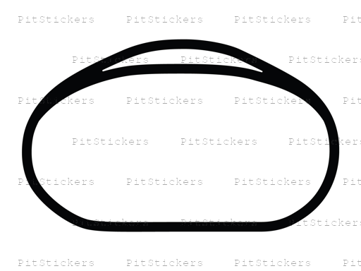 Las Vegas Motor Speedway Tri-Oval Sticker