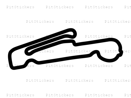 Leipzig Porsche Testing Centre Grober Circuit Sticker