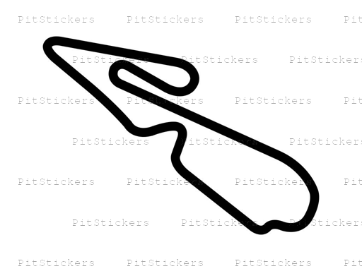 Mission Raceway Park 1.35 Mile Circuit Sticker