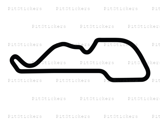 Morgan Park Raceway G Course Sticker