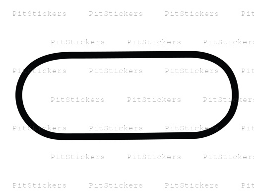 New Hampshire Motor Speedway Oval Sticker