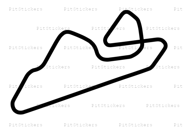 Oran Park Raceway GP Circuit Sticker