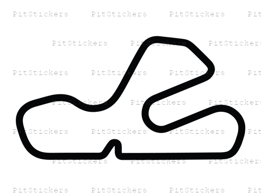 Putnam Park Long Road Course with Loop Sticker
