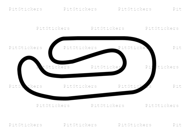 Rockingham Speedway Road Course Sticker