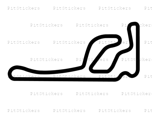 Taupo Motorsport Park Track 1 Sticker