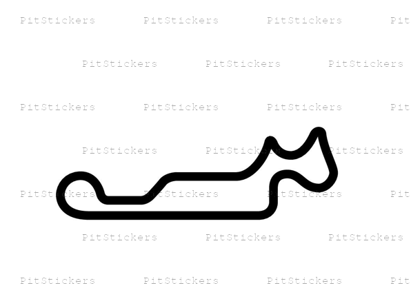 Tocancipa Autodrome Short Sticker