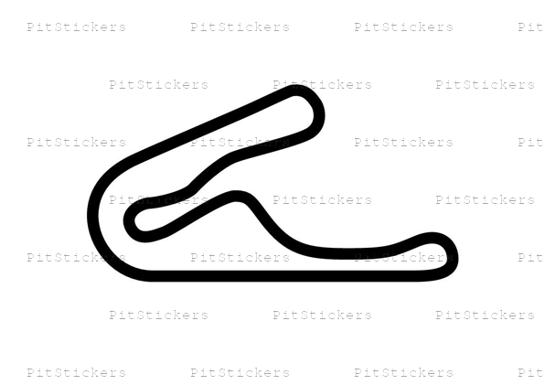 Tsukuba Circuit Sticker
