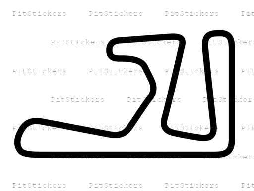 Aiginio Race Track Sticker