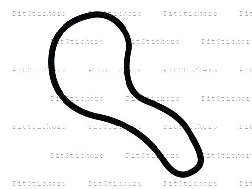 Atlanta Motorsports Park Oval Sticker