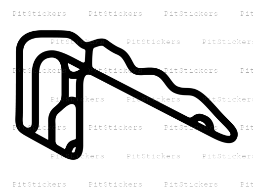 Attesa Motorsports Park Full Layout Sticker