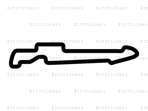 Auto Club Speedway Interior Sticker