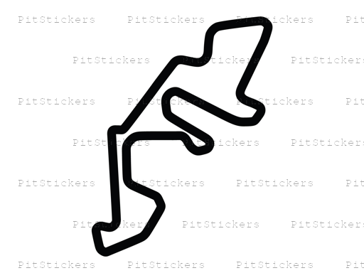 Autobahn Country Club Full Circuit Sticker