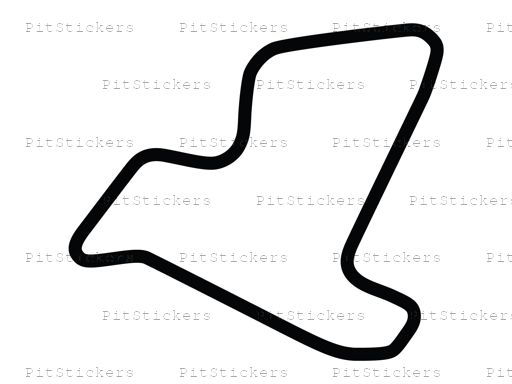 Autobahn Country Club North Circuit Sticker