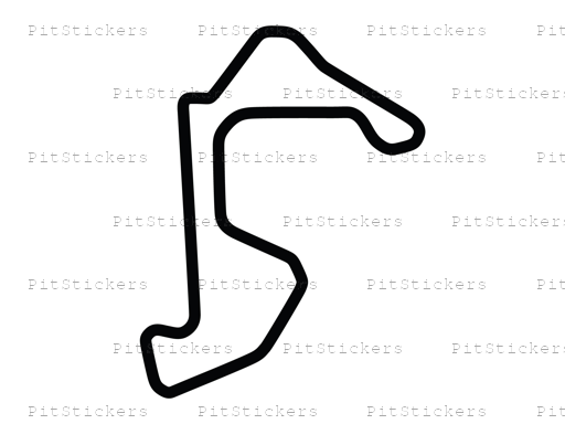 Autobahn Country Club South Circuit Sticker