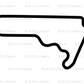 Autodromo Hermanos Rodriguez NASCAR Circuit Sticker