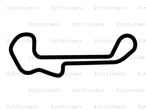 Barber Motorsports Park Short Circuit Sticker