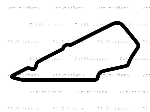 Bedford Autodrome South Circuit Sticker