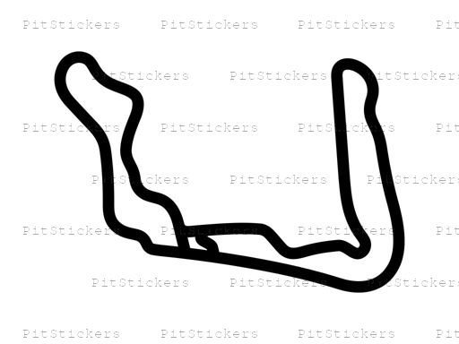 Bilster Berg Drive Resort Circuit Sticker