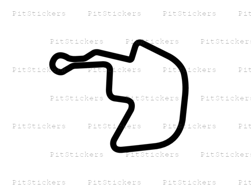 Brainerd Int'l Raceway Competition Course Sticker