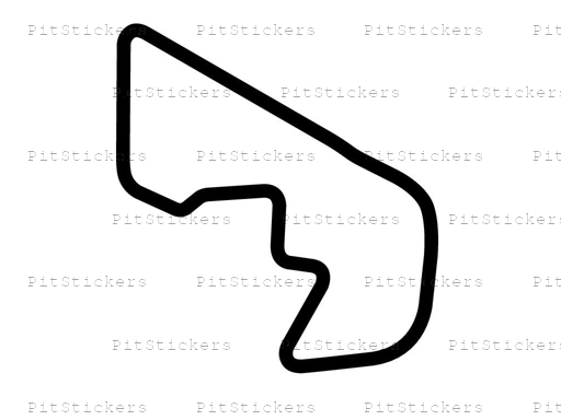 Brainerd Int'l Raceway Donnybrooke Course Sticker