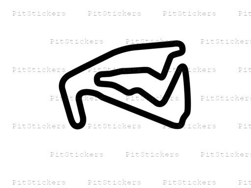 Bresse Circuit Sticker