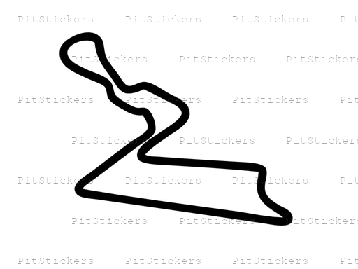 Buddh International Circuit Sticker