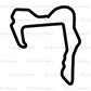 Buttonwillow Raceway Park #1 Sticker