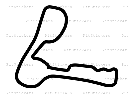 Cadwell Park Circuit Sticker
