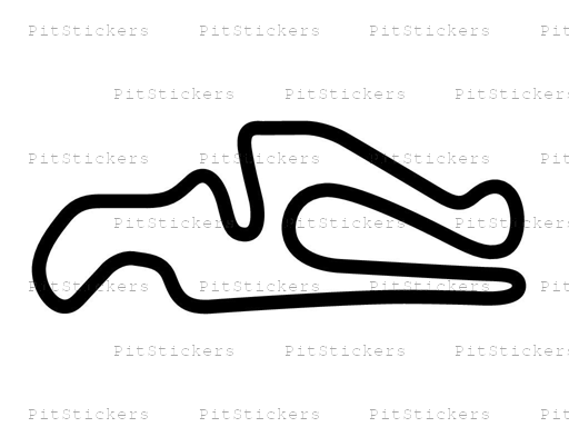 CalSpeed Karting Grande Course Sticker