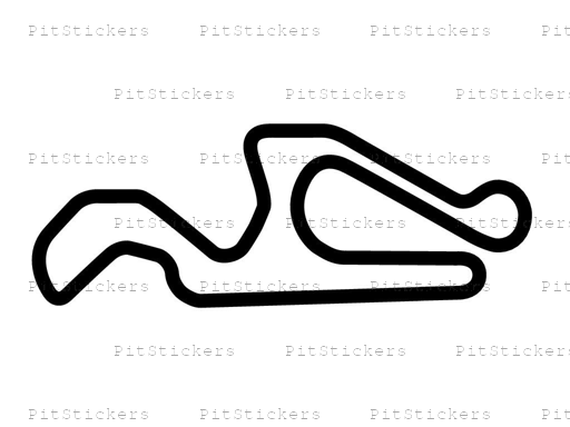 CalSpeed Karting Nuovo Course Sticker