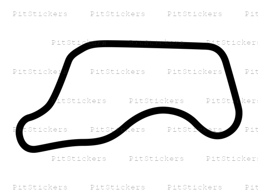 Chang International Circuit Course B Sticker