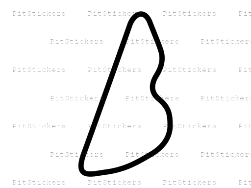 Chang International Circuit Course C Sticker