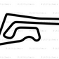 Chang International Circuit Full Course Sticker