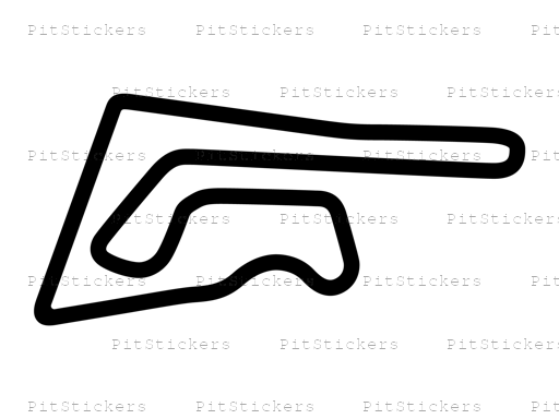 Chang International Circuit Full Course Sticker