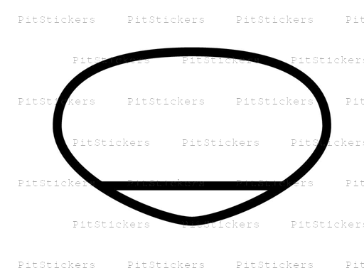 Chicagoland Speedway Tri-Oval Sticker