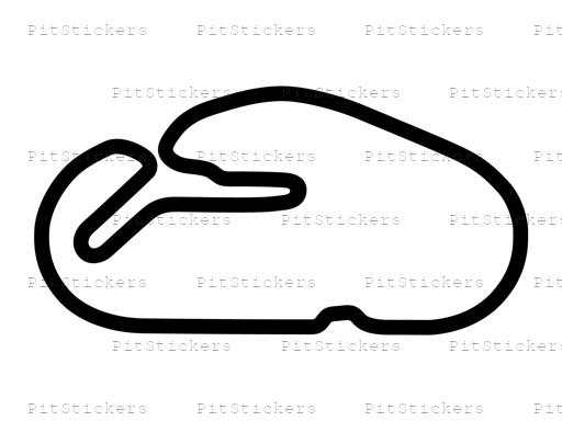 Daytona Int'l Speedway Road Course Sticker