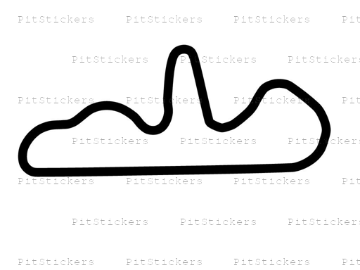 Dijon-Prenois GP Circuit Sticker