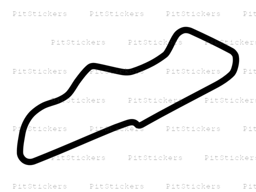Donington Park National Circuit Sticker