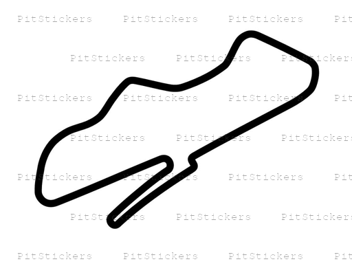 Donington Park Sticker