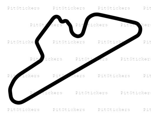 Dubai Autodrome Club Course Sticker