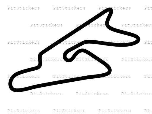 Dubai Autodrome International Course Sticker