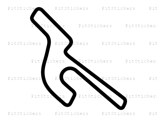 Eagles Canyon Raceway Short Sticker