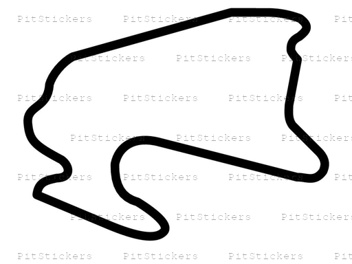 EuroSpeedway Lausitz 3.2km Circuit Sticker