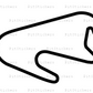 EuroSpeedway Lausitz 3.4km T1 Circuit Sticker