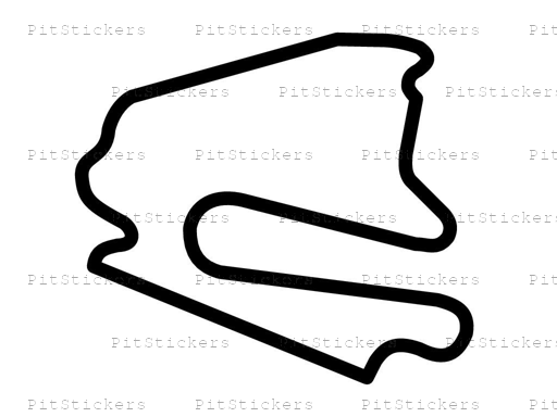 EuroSpeedway Lausitz 4.3km Circuit Sticker